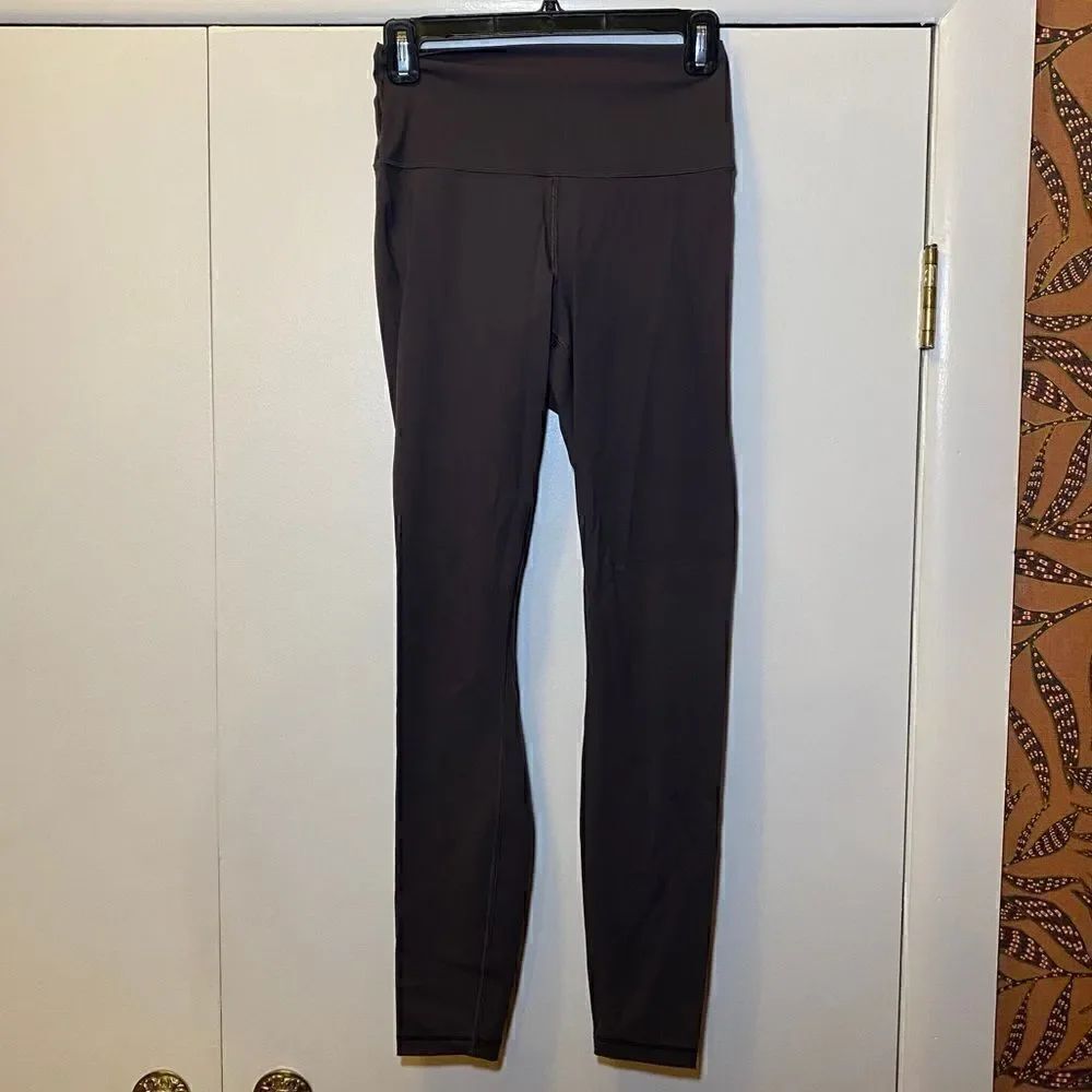 EVERLANE ReNew High Waist Leggings Gray-Plum Women’s Size Medium